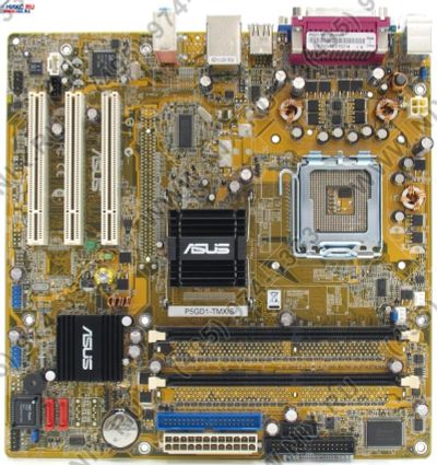 Лот: 6253027. Фото: 1. ASUS p5gd1-tmxs, celeron D 440... Материнские платы