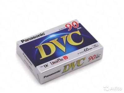 Лот: 10796221. Фото: 1. Новая Видеокассета miniDV Panasonic... Видеокамеры