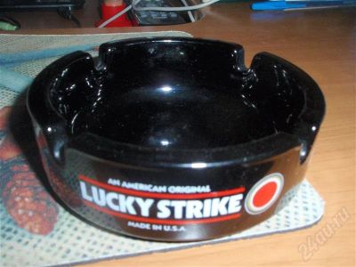 Лот: 368633. Фото: 1. пепельница lucky strike. Аксессуары