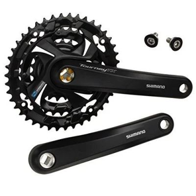 Лот: 14370205. Фото: 1. Шатуны Shimano Tourney, FC-TX-801... Запчасти