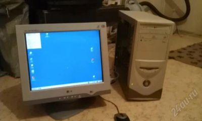 Лот: 2243332. Фото: 1. Celeron 1,7---768 Mb---40 Gb HDD---CD-RW. Компьютеры в сборе