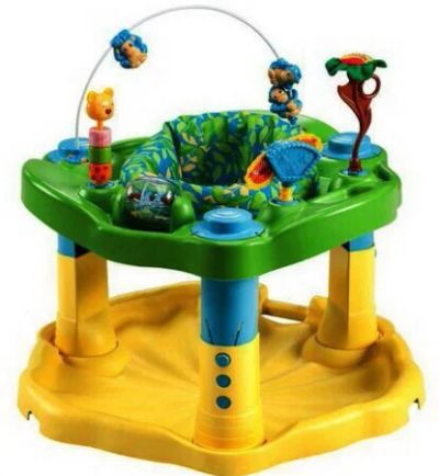 Лот: 8813613. Фото: 1. Evenflo zoo friend. Ходунки, прыгунки, качели