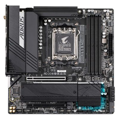 Лот: 25004525. Фото: 1. Мат.плата SocAM5 AMD B650 Gigabyte... Материнские платы