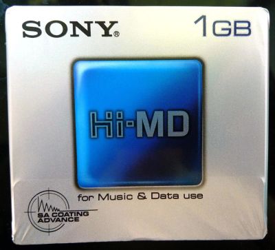 Лот: 9833214. Фото: 1. HI-MD 1GB Sony Japan минидиск. CD, DVD, BluRay