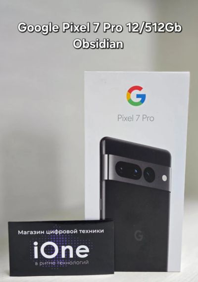 Лот: 24871567. Фото: 1. Google Pixel 7 Pro 12/512Gb Obsidian... Смартфоны
