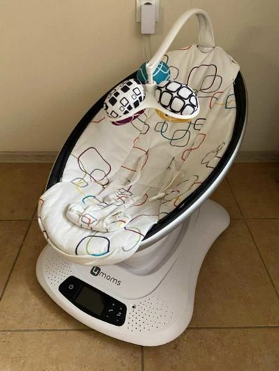 Лот: 17392043. Фото: 1. Шезлонг 4moms mamaroo 4.0. Ходунки, прыгунки, качели