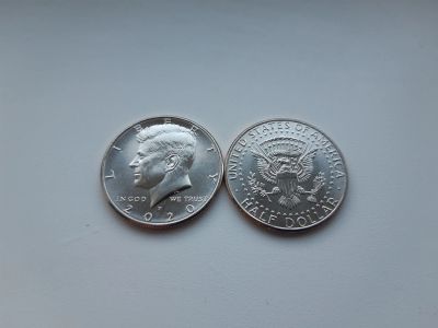 Лот: 16321657. Фото: 1. США , 50 центов 2020 г (Half dollar... Америка