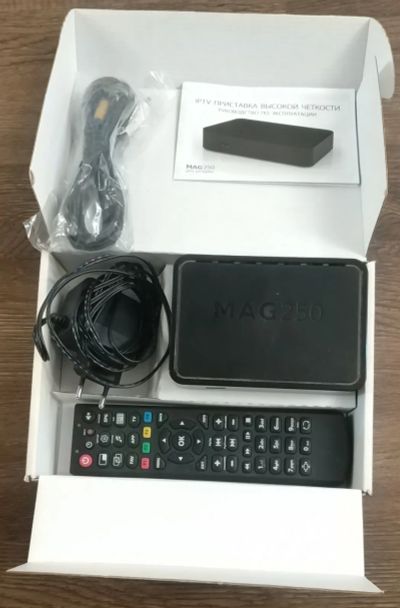 Лот: 19954387. Фото: 1. MAG 250, IPTV приставка цифрового... Цифровое, спутниковое ТВ