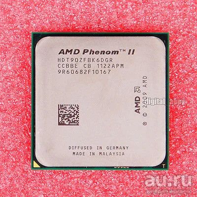 Лот: 9810443. Фото: 1. AMD Phenom II X6 1090T Black Edition... Процессоры