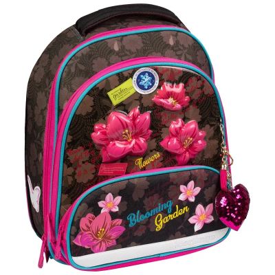 Лот: 25013315. Фото: 1. Ранец Berlingo Modern "Flower... Рюкзаки, портфели