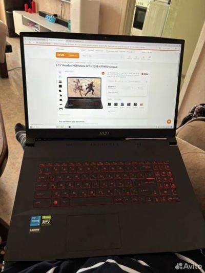 Лот: 22557145. Фото: 1. Игровой ноутбук 17.3" MSI Katana... Ноутбуки