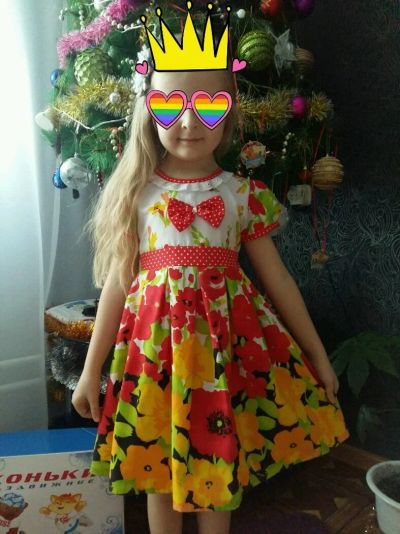 Лот: 10881584. Фото: 1. Платье. Новое. На 4-5 лет. Платья, сарафаны