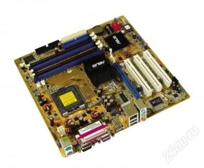 Лот: 1179784. Фото: 1. asus P5GV-MX на 915 4ddr1 gma900... Материнские платы