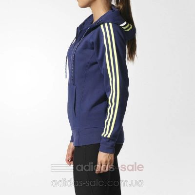 Лот: 11619381. Фото: 1. Толстовка женская Adidas Essthehoody... Легкие куртки, толстовки