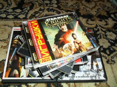 Лот: 1465557. Фото: 1. Набор Star Wars 10 дисков игры... Игры для ПК