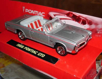 Лот: 5846785. Фото: 1. Pontiac GTO 1966 convertible серый... Автомоделизм