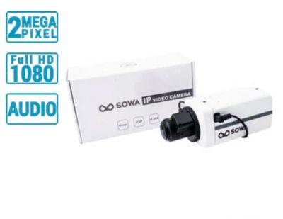 Лот: 6809710. Фото: 1. IP видеокамера 2 MP Full HD Audio... Видеонаблюдение