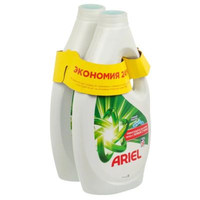 Лот: 25339679. Фото: 1. Гель для стирки Ariel, для цветного... Бытовая химия