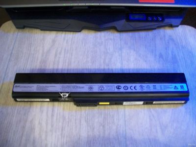 Лот: 13122733. Фото: 1. акб от ноутбука Asus K52. ИБП, аккумуляторы для ИБП