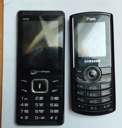 Лот: 21545229. Фото: 1. Не рабочие, Miсromax x649 и Samsung... Кнопочные мобильные телефоны