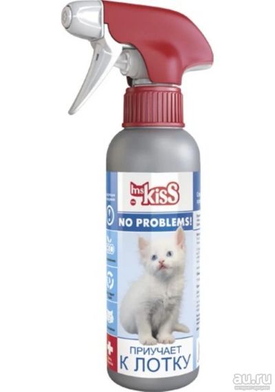 Лот: 8190704. Фото: 1. Спрей Ms.Kiss No Problems! для... Косметика для животных