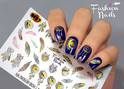 Лот: 11419123. Фото: 1. слайдер дизайн fashion nails metallic... Украшения, дизайн ногтей