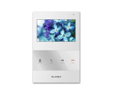 Лот: 17911432. Фото: 1. Видеодомофон Slinex SQ-04 White... Домофонные системы