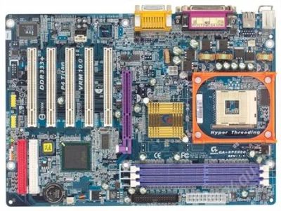 Лот: 2616226. Фото: 1. Рабочая лошадь Gigabyte GA-8PE800-RS... Материнские платы