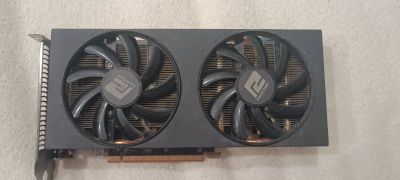 Лот: 25374712. Фото: 1. Видеокарта Powercolor RX5600XT... Видеокарты