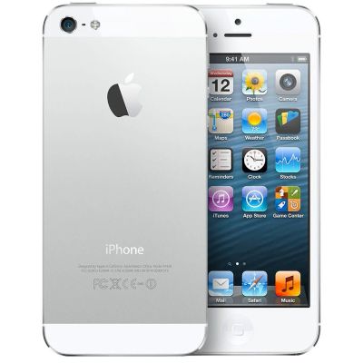 Лот: 4192635. Фото: 1. IPhone 5 32 гб, white. Смартфоны