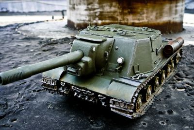 Лот: 12832248. Фото: 1. Масштабная модель советской ПТ... Военная техника