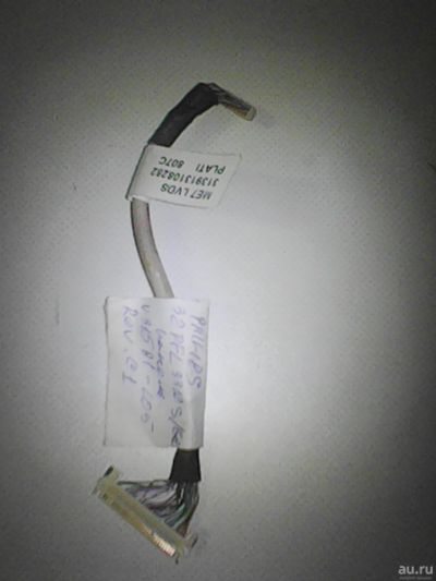 Лот: 14995794. Фото: 1. шлейф кабель LVDS панель V315B1-L05... Запчасти для телевизоров, видеотехники, аудиотехники