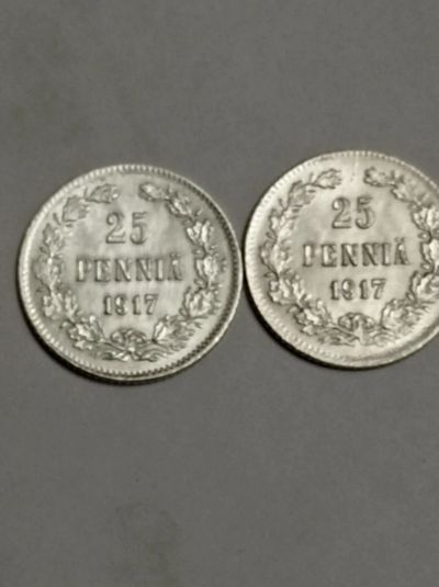 Лот: 21339084. Фото: 1. 25 пенни 1917 г. С короной, без... Россия до 1917 года