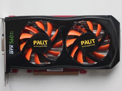 Лот: 25078439. Фото: 1. Palit GTX 560 ti. Видеокарты