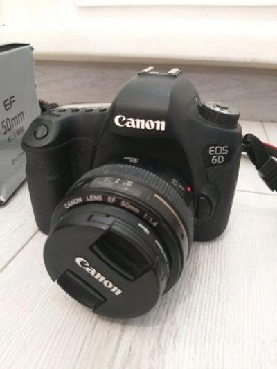 Лот: 17672467. Фото: 1. Зеркальный фотоаппарат Canon 6... Объективы
