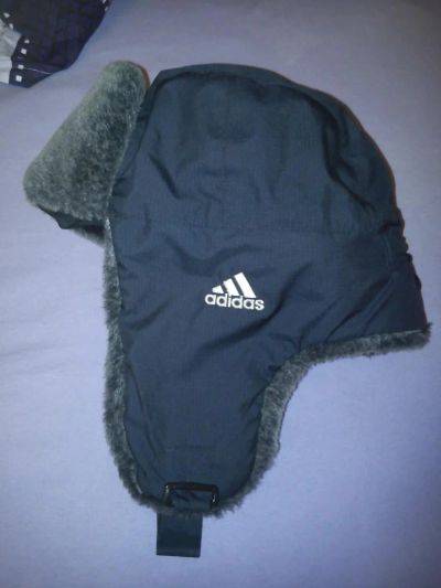 Лот: 4640532. Фото: 1. Фирменная ушанка Adidas. Головные уборы