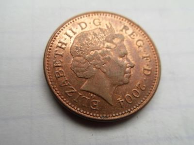 Лот: 9997844. Фото: 1. Великобритания 1 пенни 2004. Великобритания и острова