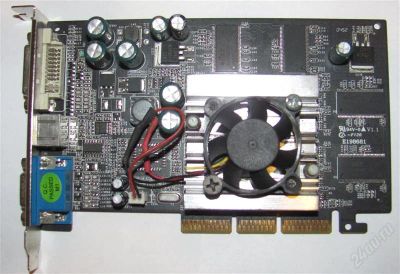 Лот: 1787107. Фото: 1. AGP fx 5500 128mb 128 bit. Видеокарты