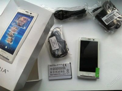 Лот: 2607449. Фото: 1. Sony Ericsson X10i White NEW. Смартфоны
