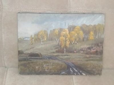 Лот: 19832665. Фото: 1. Картина х/масло, худ. Белинский. Картины, гравюры