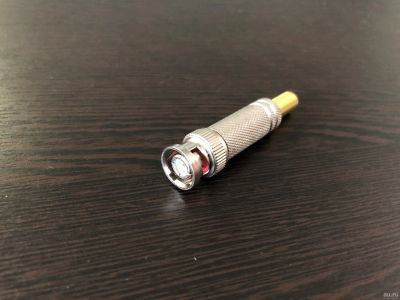 Лот: 13867115. Фото: 1. BNC разъем под винт металл на... Разъёмы