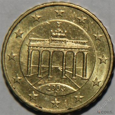 Лот: 1377326. Фото: 1. Германия 10 евро центов 2003. Германия и Австрия