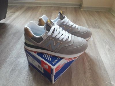 Лот: 13457571. Фото: 1. Кроссовки New balance, беж, 38. Кеды, кроссовки, слипоны