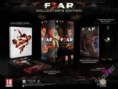 Лот: 2143686. Фото: 1. Fear 3 Collector's editon XBOX... Игры для консолей