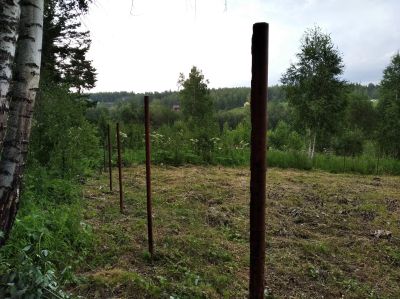 Лот: 15898397. Фото: 1. Земельный участок со столбами... Земельные участки