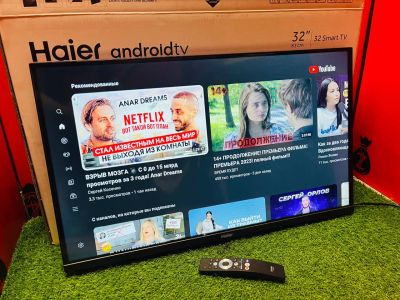 Лот: 20594287. Фото: 1. Телевизор haier 32 MX smart tv... Телевизоры