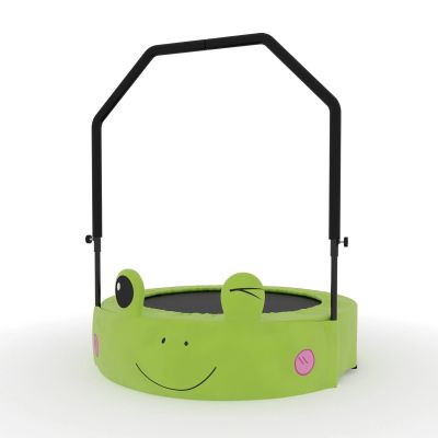 Лот: 17346335. Фото: 1. Батут Unix line 3.2 ft FROG (97... Детские спортивные комплексы, батуты