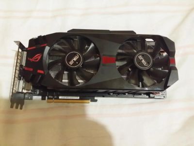 Лот: 4817733. Фото: 1. Asus Rog matrix R9 280X platinum... Видеокарты