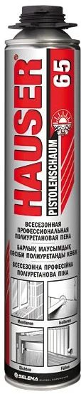 Лот: 7018839. Фото: 1. Монтажная пена Hauser 65,750 мл... Клеи, герметики, пена монтажная, клейкие ленты