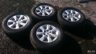 Лот: 13390618. Фото: 1. Колеса с Pajero IV Bridgestone... Шины на дисках